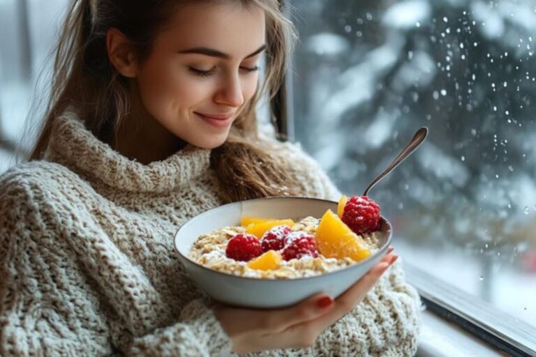 Weight-Loss ready-made meal in Winter